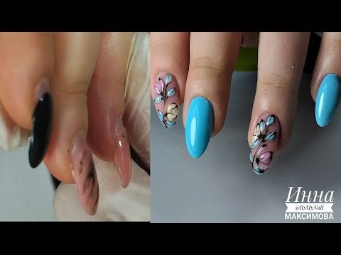 Видео: ❤ НЕИМОВЕРНО нежный дизайн ❤ НОВЫЙ клиент ❤ COSMOPROFI ❤ ВЕСЕННИЙ дизайн ногтей ❤