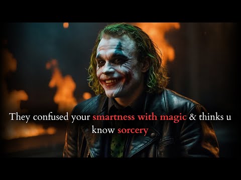 Видео: Они перепутали твой ум с магией и думают, что ты знаешь колдовство — речь Джокера