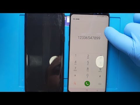 Видео: Замена экрана Samsung Galaxy S8+