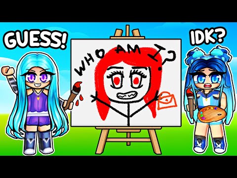 Видео: УГАДАЙТЕ НАШИ РИСУНКИ В ROBLOX!