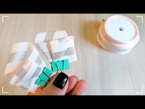 Видео: Красиво и нежно/ БАНТИКИ ИЗ ЛЕНТ/ мастер-класс Анна Терехова