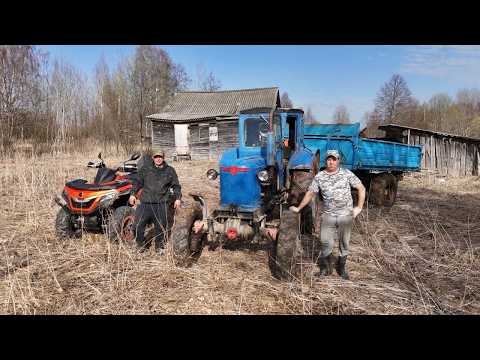 Видео: СРОЧНО ВЫЗЫВАЮ ТРАКТОР Т-40. ТЕЛЕГА ЗАБИТА ПОД ЗАВЯЗКУ. СХРОНЫ МЕТАЛЛА ПО-ВСЮДУ! SHARMAX Force 1100