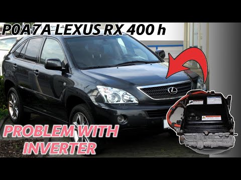 Видео: Lexus RX400h Code P0A7A  Замена инвертораГерметик для радиаторa  Replace Inverter, Radiator Sealants