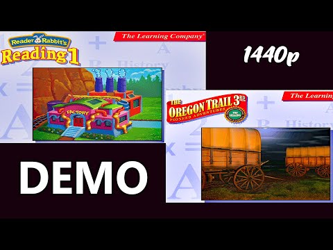 Видео: Орегонская тропа (3-е издание) — Reader Rabbit's Reading 1 — Демоверсии игр