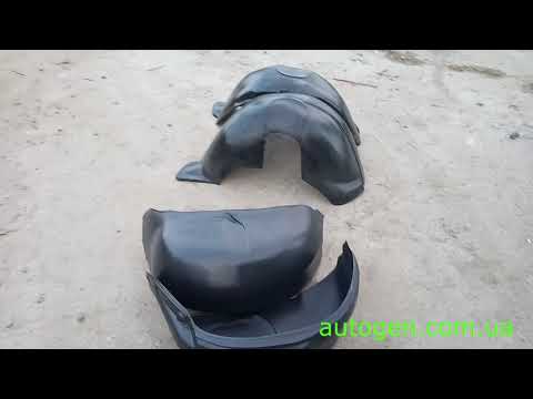 Видео: Модельные подкрылки Toyota Rav4 (2005-2013) от магазина autogen.com.ua