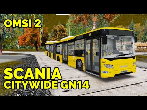 Видео: OMSI 2 - Обзор автобуса Scania CityWide GN14