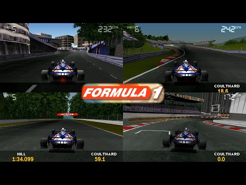 Видео: Formula 1 (PS1) - Все Гоночные Трассы