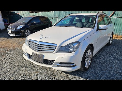Видео: Mercedes за 1,15 млн. рублей с аукциона Японии, обзор w204 универсал 2012 года с пробегом 35.000 км