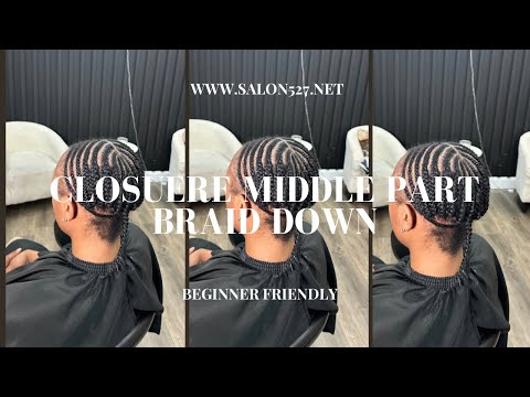 Видео: Закрытие Пришивная коса вниз