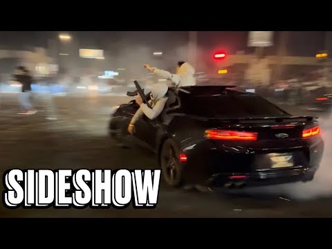 Видео: СМЕРТЕЛЬНЫЙ ДРИФТ В АМЕРИКЕ! Что Такое SIDESHOW? (Street takeover)