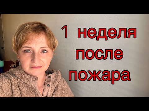 Видео: Первая неделя после пожара