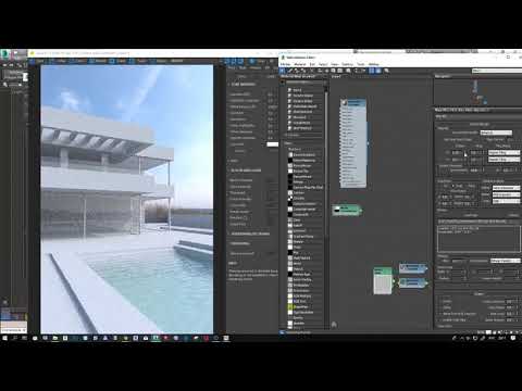 Видео: 3Ds. Max. Corona. Экстерьер. Настройка освещения.