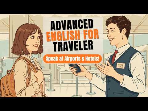 Видео: Продвинутый английский для путешествий — говорите уверенно в аэропортах и ​​отелях!