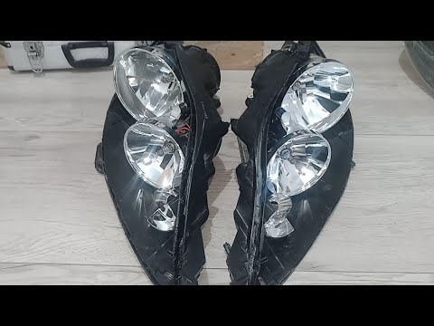 Видео: Часть 1. Фары Golf Plus, Отличие оригинала от китая изнутри.