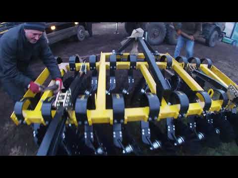Видео: Новий лущильний Gemeral , заміна котків на новому культиваторі