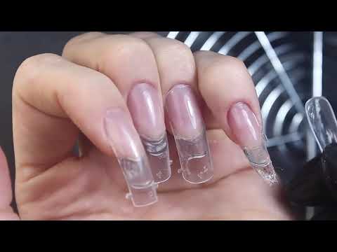 Видео: Быстрое наращивание ногтей полигелем на ВЕРХНИЕ ФОРМЫ Global Fashion