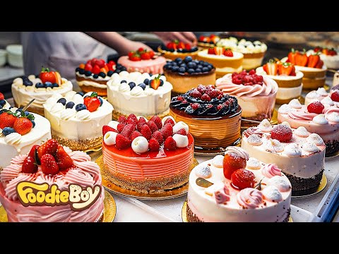 Видео: Удивительный! Коллекция лучших корейских тортов, Korean Dessert Masters