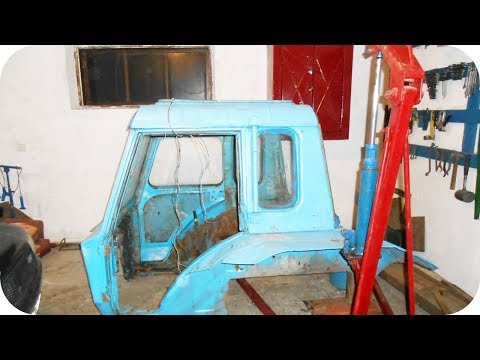 Видео: Восстановление трактора МТЗ. Снятие кабины.