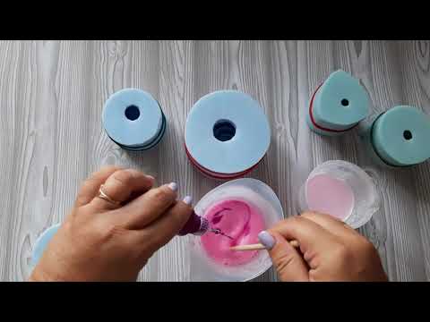 Видео: Обзор покупок с Сима ленд и заливка форм для букета.