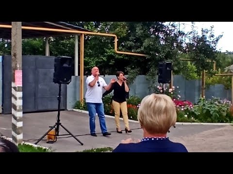Видео: Букет из белых роз, Черёмуха белая - Е.Зачеславский и О. Рябчунова. фрагменты №3-4 концерта с.Лиски