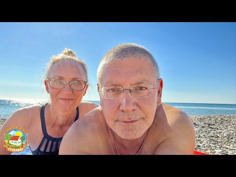 Видео: УЕХАЛИ с хутора на ЧЁРНОЕ МОРЕ! Бархатный сезон пляж АГОЙ
