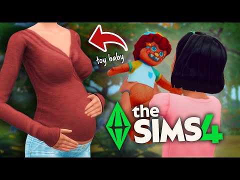 Видео: Моя симка забеременела от своего ВООБРАЖАЕМОГО ДРУГА!?!🍼 | Sims 4 Adventure Awaits