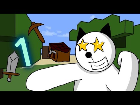 Видео: Майнкрафт для нубов (пародия) - НАЧАЛО -  1 серия