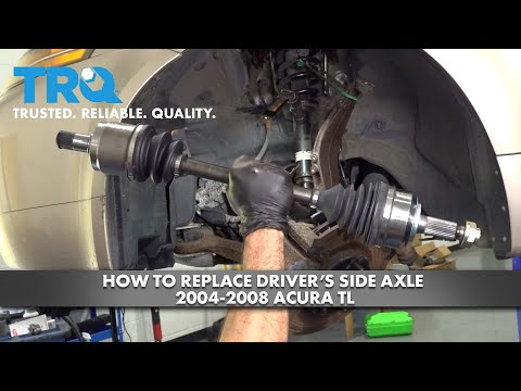Видео: Как заменить передний приводной мост Acura TL 2004-2008