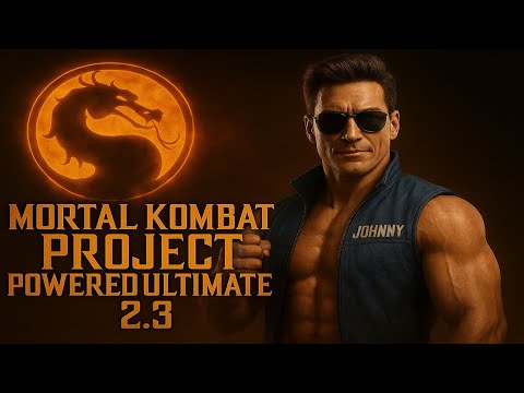 Видео: 💀 Mortal Kombat Project Powered Ultimate Patch 2.3 Джонни Кейдж против Сложный Мортал 100%! 👊