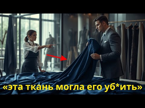 Видео: Как робкая дизайнер спасла жизнь миллионеру, просто выбрав другую ткань