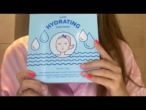 Видео: Наносим ультраувлажняющую тканевую маску Mary Kay вместе