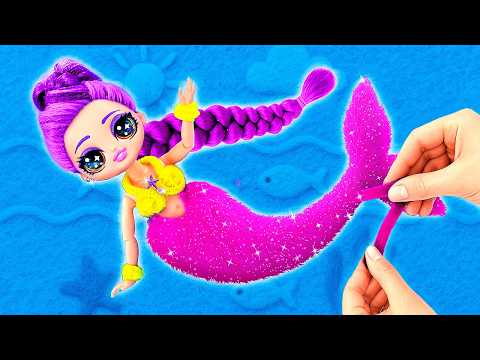 Видео: Картонные и Пушистые образы 8 поделок для Кейпоп Демон Хантерс в стиле Русалки!
