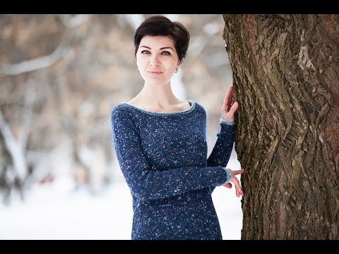 Видео: Вяжем с WickedLynx. Платье "Звездная ночь "