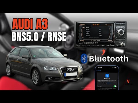 Видео: Как се инсталира Bluetooth на Audi A3 с навигация RNSE (Бързо и лесно) #audia38p #audia4b6