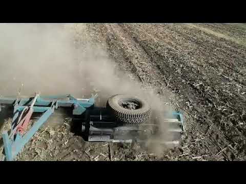 Видео: Каток измельчитель роликовый, рубящий КЗК 6! в парес МТЗ 1021.