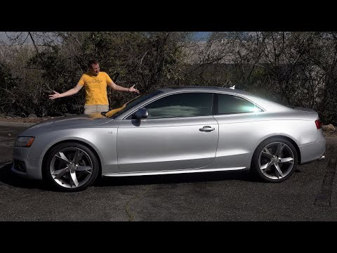 Видео: Audi S5 2008 года, это красота на V8 с механикой