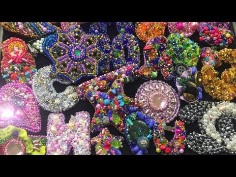 Видео: МОИ БРОШКИ и МАСТЕР-КЛАСС часть 1