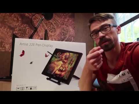 Видео: XP-PEN Artist 22e - графический дисплей для рисования