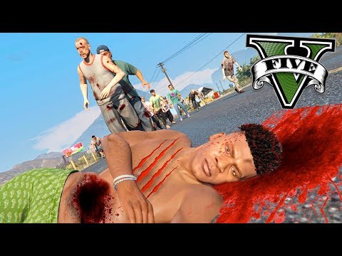 Видео: ФРАНКЛИНА РАЗОРВАЛИ НА КУСКИ! ЭТО КОНЕЦ? ЗОМБИ АПОКАЛИПСИС В GTA 5! День 7. МОДЫ ГТА 5