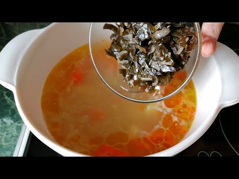 Видео: Знала бы я раньше, что он такой вкусный СУП с морской капустой! Быстрый и аппетитный!