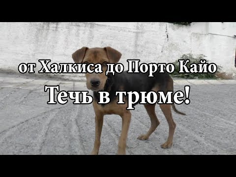Видео: От Халкиса до Порто Кайо или течь в трюме. Салют в нашу честь | Cupiditas Sailing