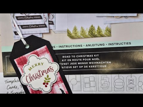 Видео: Ноябрь 2025 г., понедельник. Видео №1 с набором «Дорога к Рождеству» от Stampin'Up!