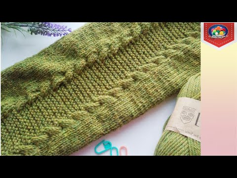 Видео: Узор для кардигана