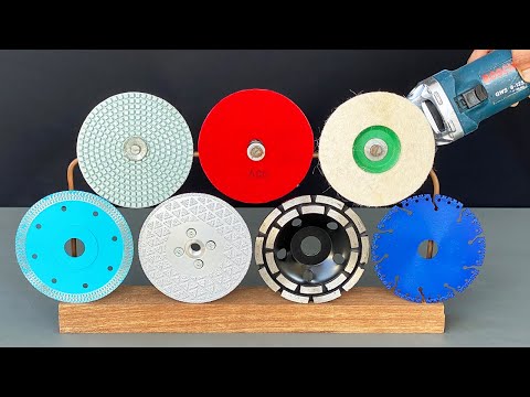 Видео: 10 удивительный диски для болгарки !!!