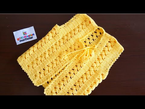 Видео: Детские вязаные жилетки из плюща с розами /Детские вязаные кардиганы/Детские жилетки/Детские свитера