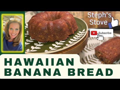 Видео: ЛУЧШИЙ И САМЫЙ ПРОСТОЙ РЕЦЕПТ ГАВААЙСКОГО БАНАНОВОГО ХЛЕБА — Steph’s Stove