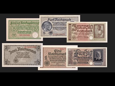 Видео: ОККУПАЦИОННЫЕ БАНКНОТЫ НА ТЕРРИТОРИИ СТРАН БАЛТИИ И ЗАПАДНОЙ БЕЛОРУСИИ (1941-1945)