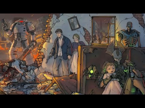 Видео: Некрон среди людей Часть 2 / История Warhammer Shortstory