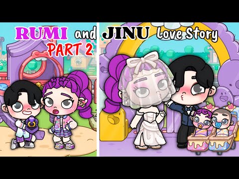 Видео: История любви Руми и Джину, часть 2 💜🖤 | Мир Аватара Ролевая игра | Пазу