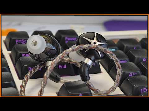 Видео: Хороший звук, отличная позиционка и необычная внешка - TRN Starfish #TRN #Наушники #IEM